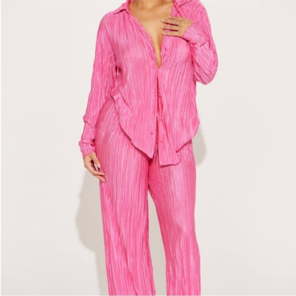 Pink fashion nova Set